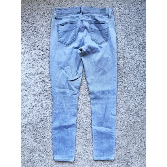 PAIGE Verdugo Ankle Jeans Jeggings Skinny Jeans Gray Size 27 Grunge Classic Fall - Picture 5 of 6